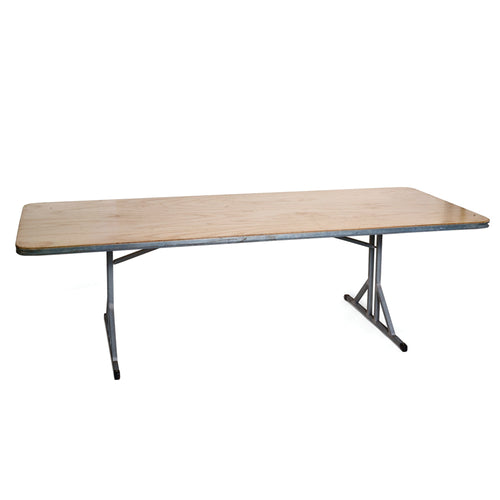 2.4m Timber Trestle Table