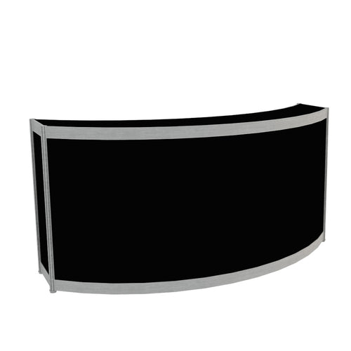 Black Curved Counter