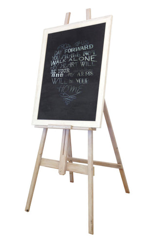 Large Easel With Chalkboard