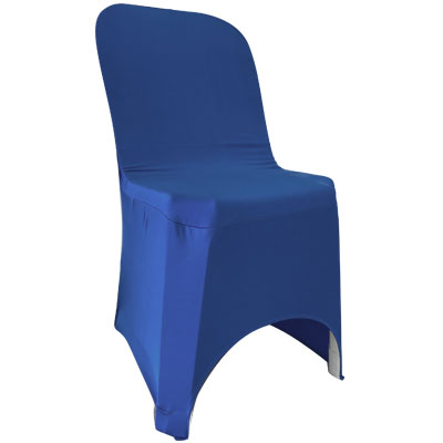 Navy Blue Lycra Chair Cover