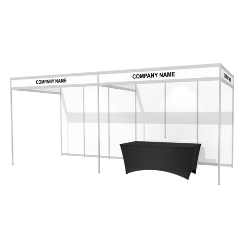 6 x 2m Octanorm Expo Stand - Open Sides