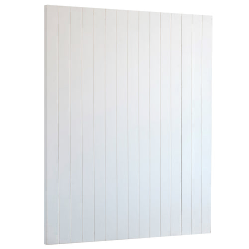 Timber Panel Wall - Whitte
